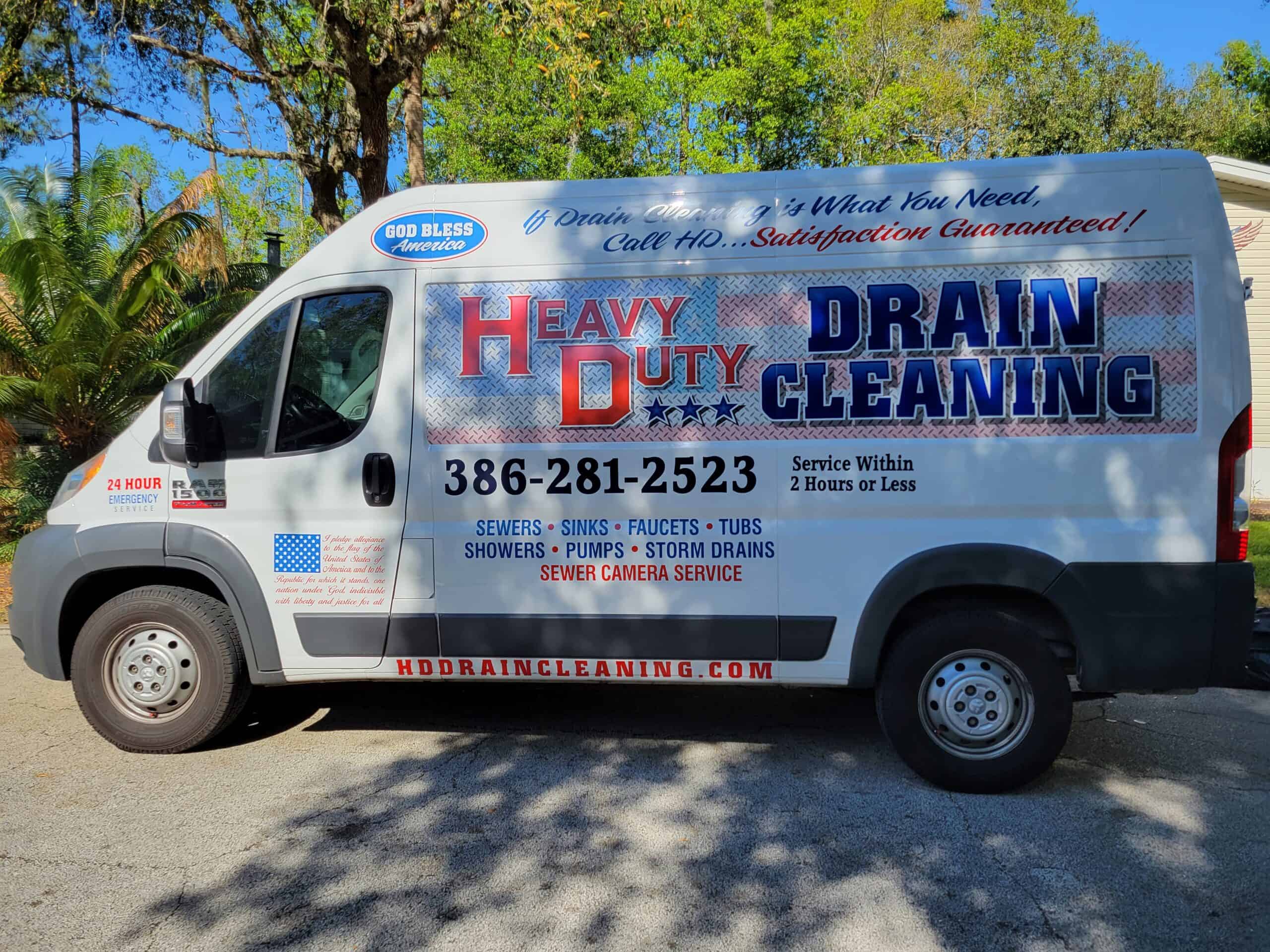 Hd Drain Cleaning Car